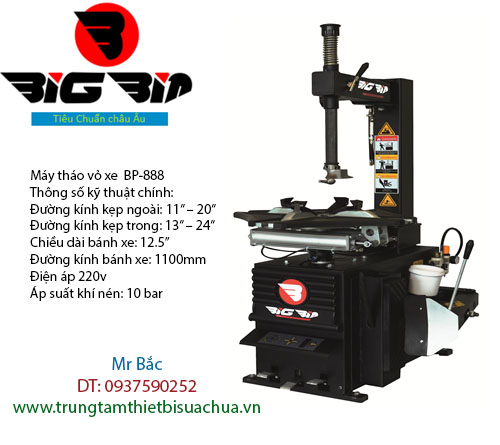 Máy tháo vỏ xe BP-888 Thương hiệu Big Bin