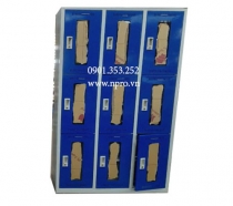Tủ đựng nón bảo hộ 9 ngăn KT: W900xD450xH1860mm