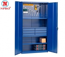 Tủ dụng cụ 6 ngăn 2 cánh H1800xW1000xD450 mm